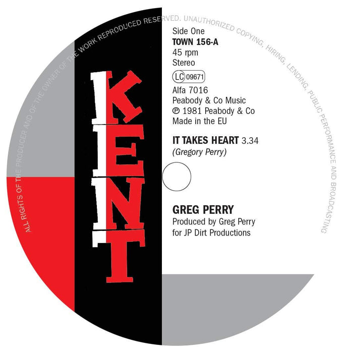 Greg Perry - It Takes Heart - [Vinyl]