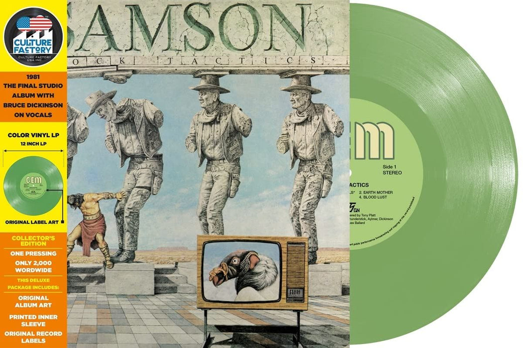 Samson - Shock Tactics (Green Vinyl) - [Vinyl]