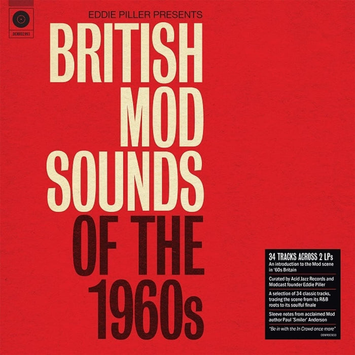 Various Artists - Eddie Piller Presents - British Mod Sounds Of The 1960S - [Vinyl]