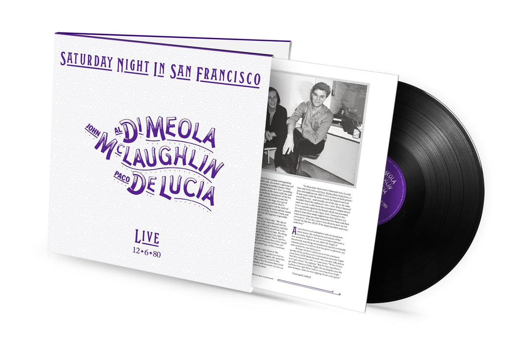 Al Di Meola / John Mclaughlin & Paco De Lucia - Saturday Night In San Francisco - [Vinyl]