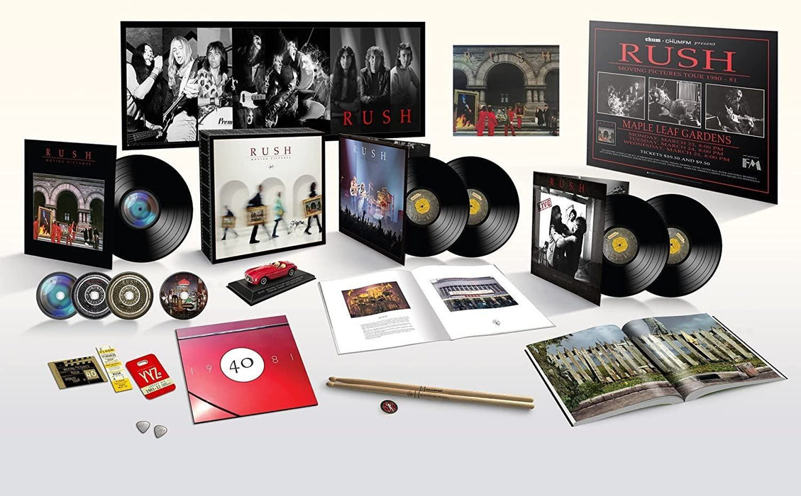 Rush - Moving Pictures (40Th Anniversary Edition) (Super Deluxe Edition) (5Lp +3Cd +Blu-Rayx2) - [Vinyl]