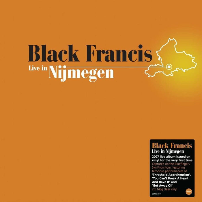 Black Francis - Live In Nijmegen (Clear Vinyl) - [Vinyl]