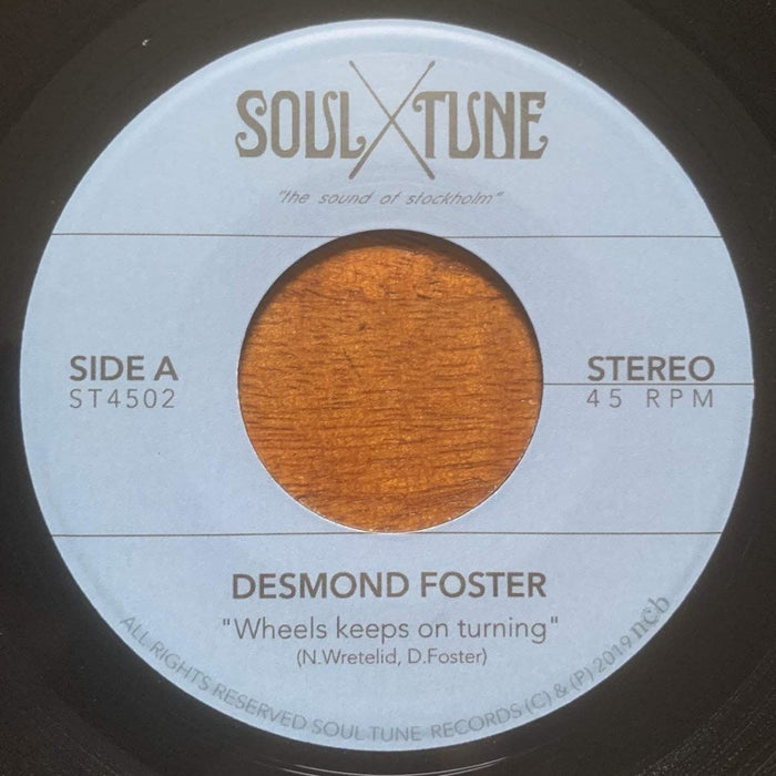 Desmond Foster - Wheels Keeps On Turning / Attitude - [Vinyl]