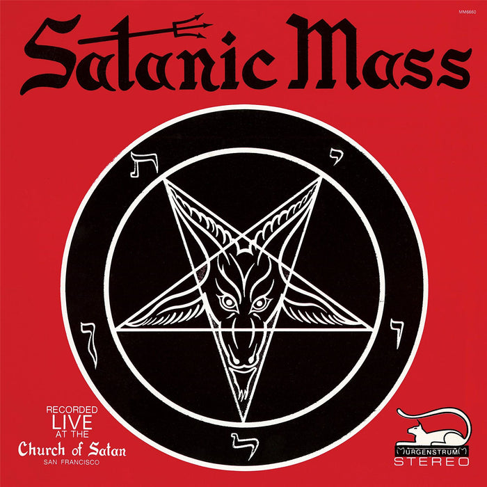 Anton Lavey - Satanic Mass (Red/Black Splatter Vinyl) - [Vinyl]