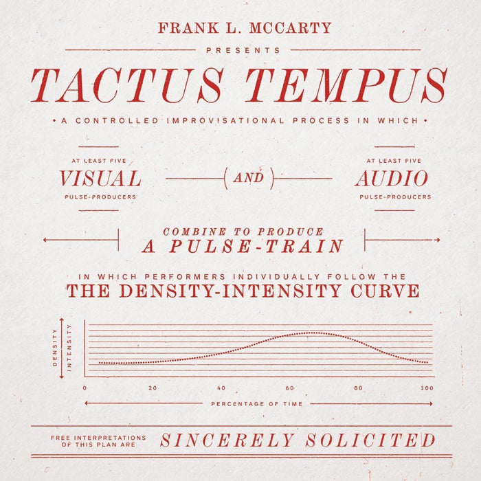 A Pulse Train - Tactus Tempus - [Vinyl]