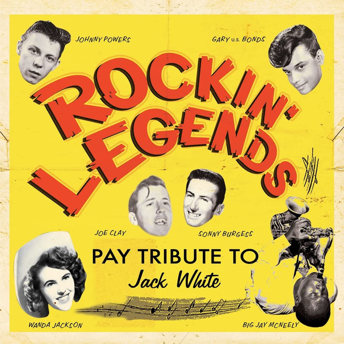 Various Artists - Rockin Legends Pay Tribute To Jack White (Coloured Vinyl) - [Vinyl]