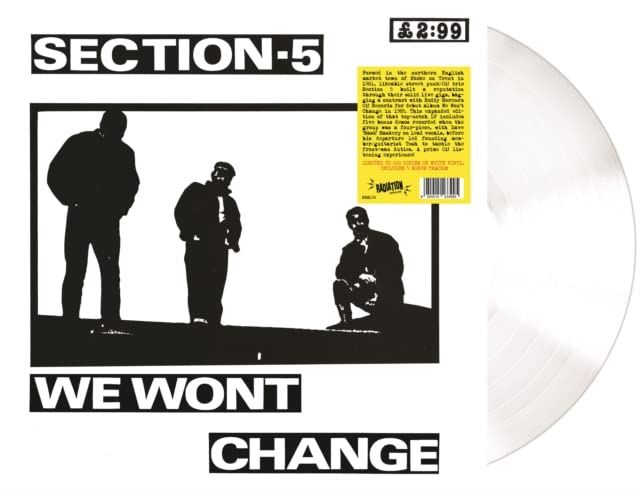 Section 5 - We Wont Change (White Vinyl) - [Vinyl]