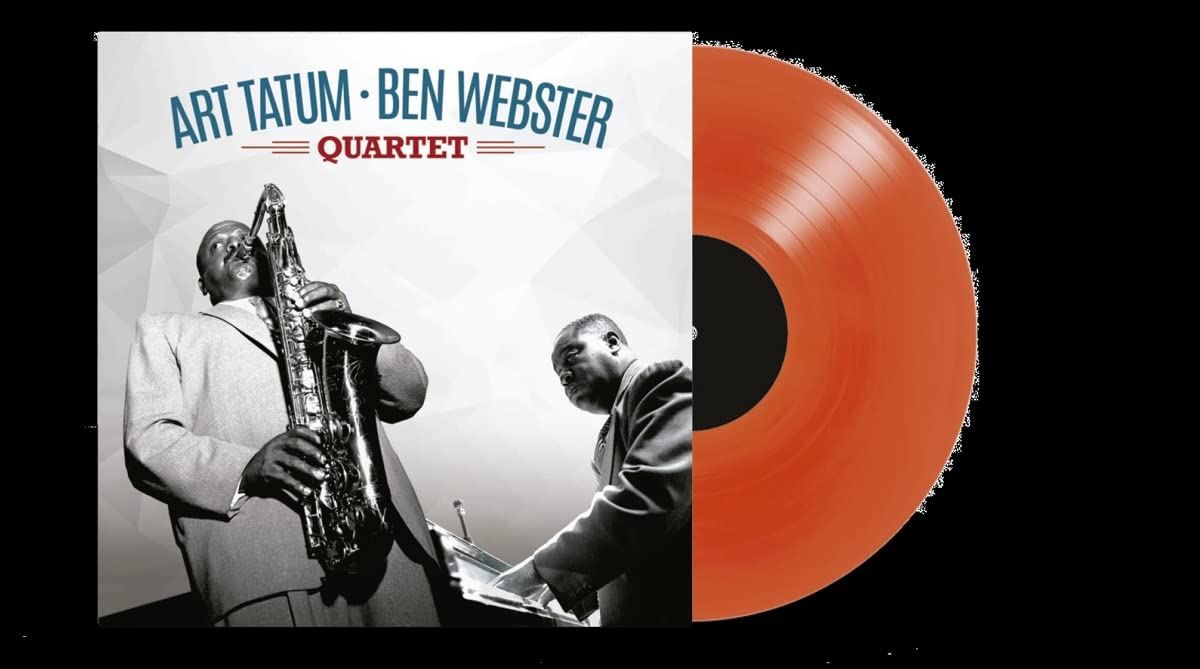 Art Tatum & Ben Webster - Art Tatum & Ben Webster Quartet (+2 Bonus Tracks) (Transparent Red Vinyl) - [Vinyl]