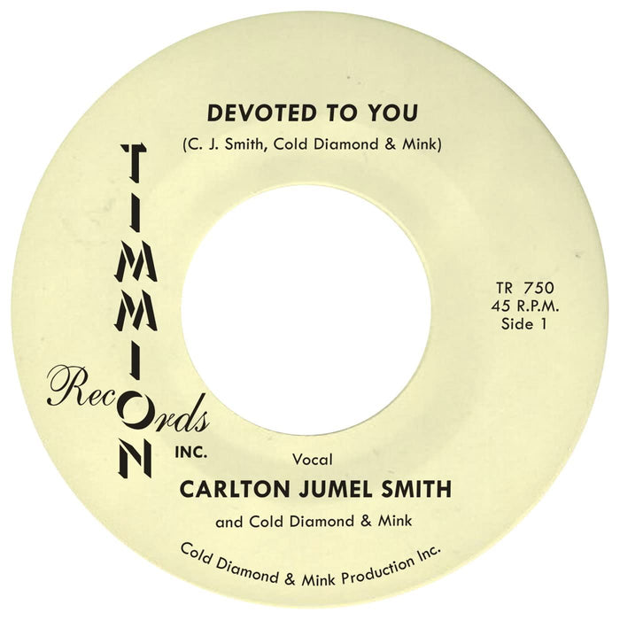 Carlton Jumel Smith & Cold Diamond & Mink - Devoted To You - [Vinyl]