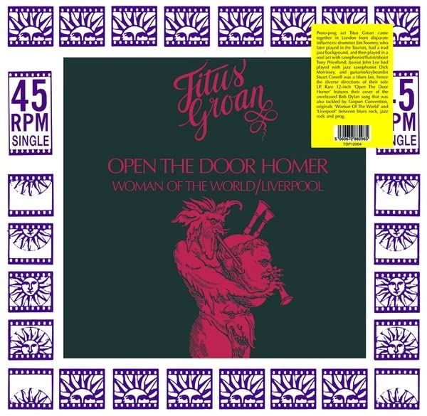 Titus Groan - Open The Door Homer - [Vinyl]