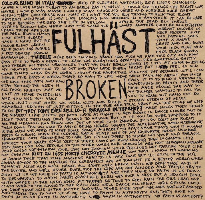 Fulhast - Broken - [Vinyl]