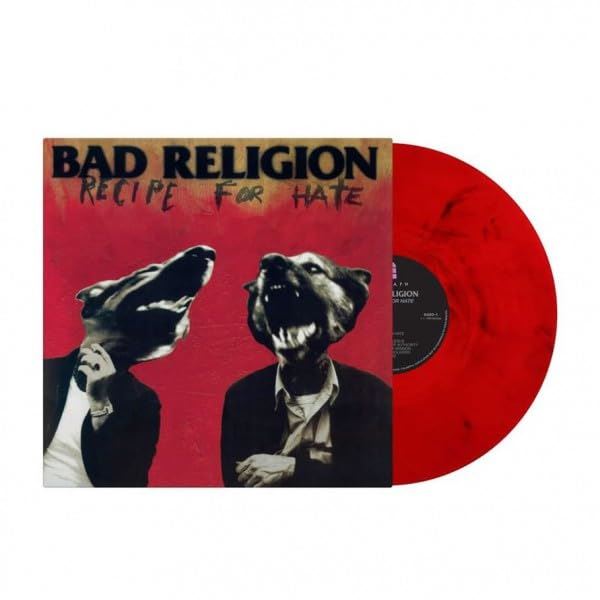 Bad Religion - Recipe For Hate (30Th Anniversary Edition) (Red/Black Smoke Vinyl) - [Vinyl]