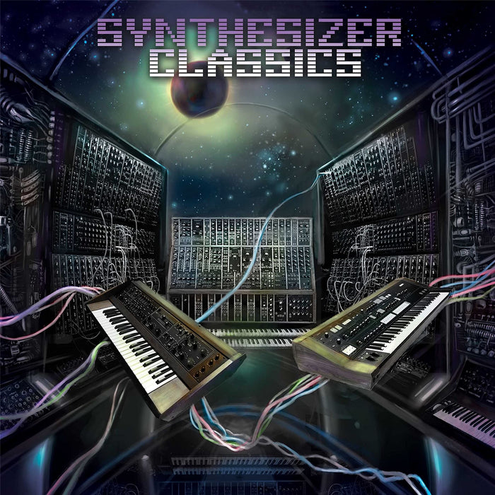 Various Artists - Synthesizer Classics (Purple/Black Splatter Vinyl) - [Vinyl]