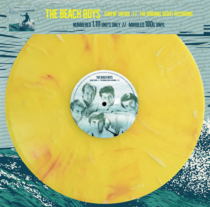 Beach Boys - Surfin Safari (Yellow Marble Vinyl) - [Vinyl]