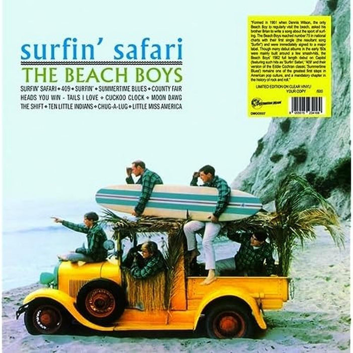 Beach Boys - Surfin Safari (Numbered Edition) (Clear Vinyl) - [Vinyl]