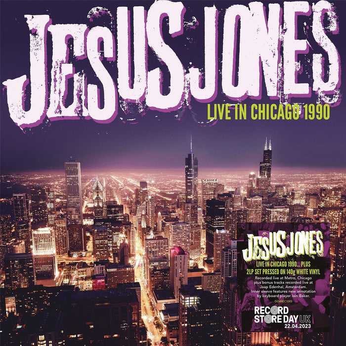 Jesus Jones - Live In Chicago 1990 (White Vinyl) (Rsd 2023) - [Vinyl]