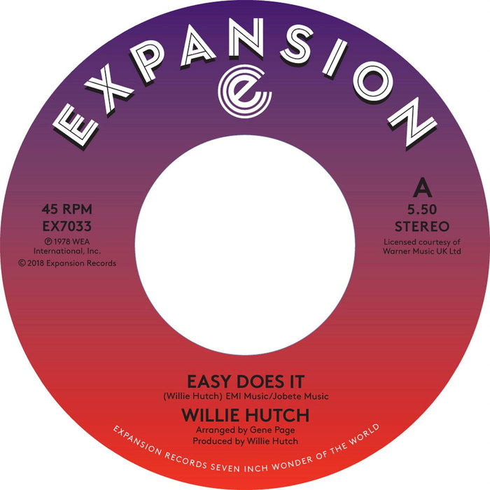 Willie Hutch - Easy Does It / Kelly Green - [Vinyl]