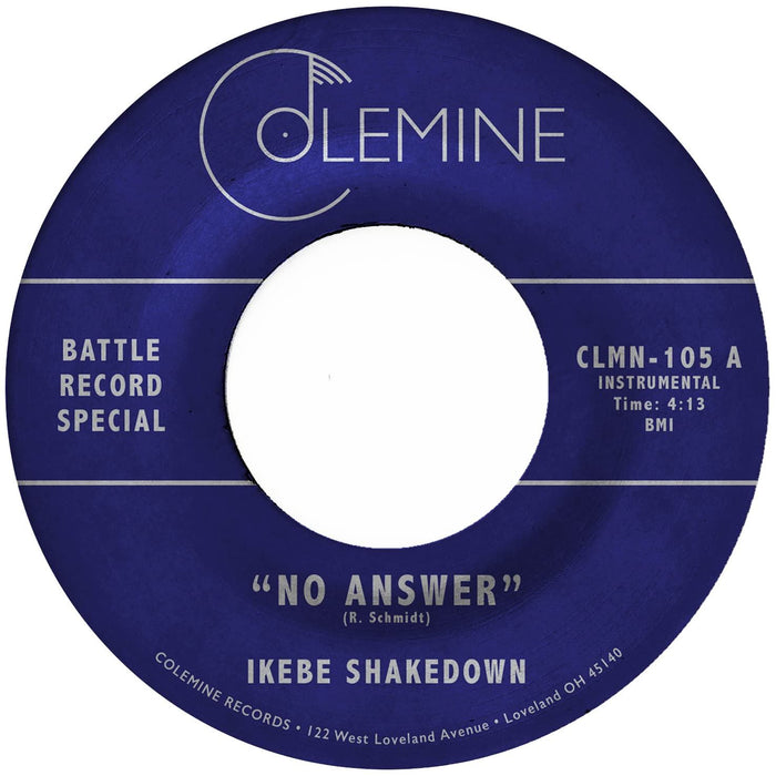 Ikebe Shakedown & The Jive Turkeys - No Answer / No Answer (Clear Vinyl) - [Vinyl]