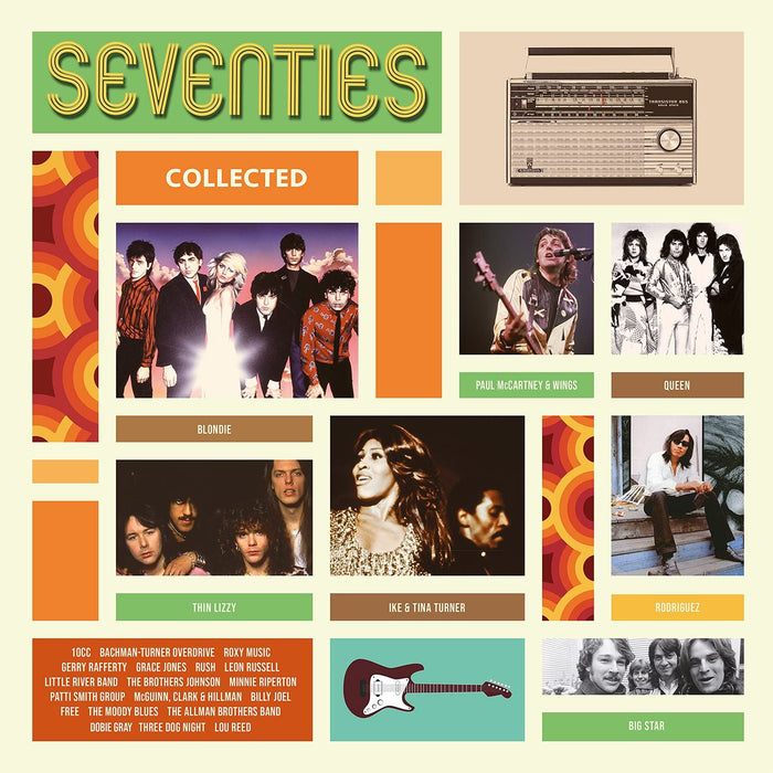 Various Artists - Seventies Collected (Transparent Red Vinyl) - [Vinyl]