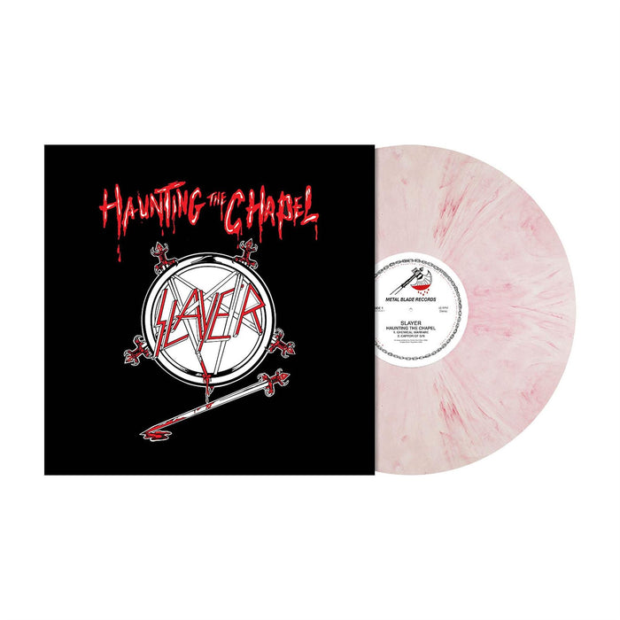 Slayer - Haunting The Chapel (Red/White Marbled Vinyl) - [Vinyl]