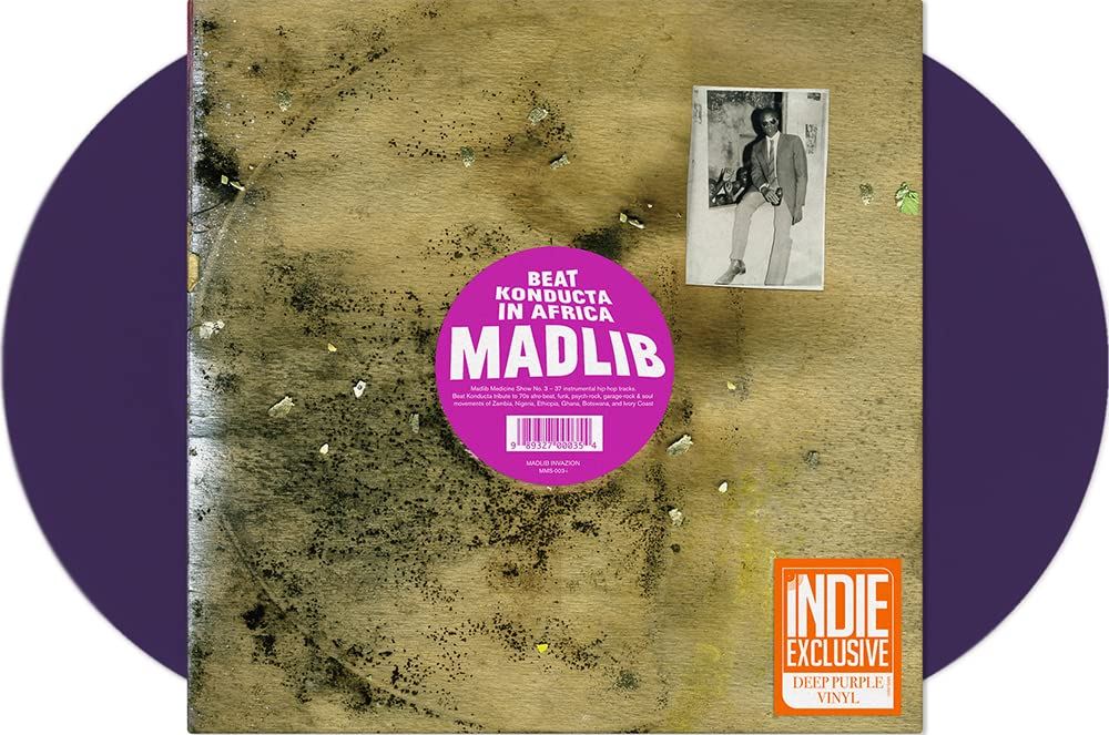 Madlib - Medicine Show No. 3 - Beat Konducta In Africa (Deep Purple Vinyl) - [Vinyl]