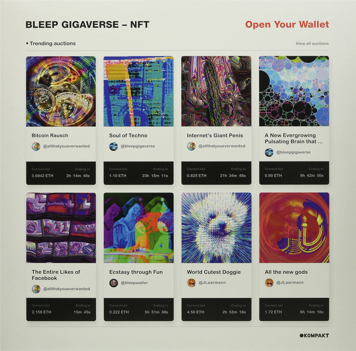 Bleep Gigaverse - Nft - [Vinyl]