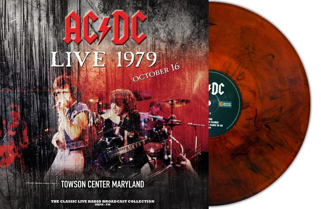 Ac/Dc - Live 1979 At Towson Center (Red Marble Vinyl) - [Vinyl] Double Vinyl Set