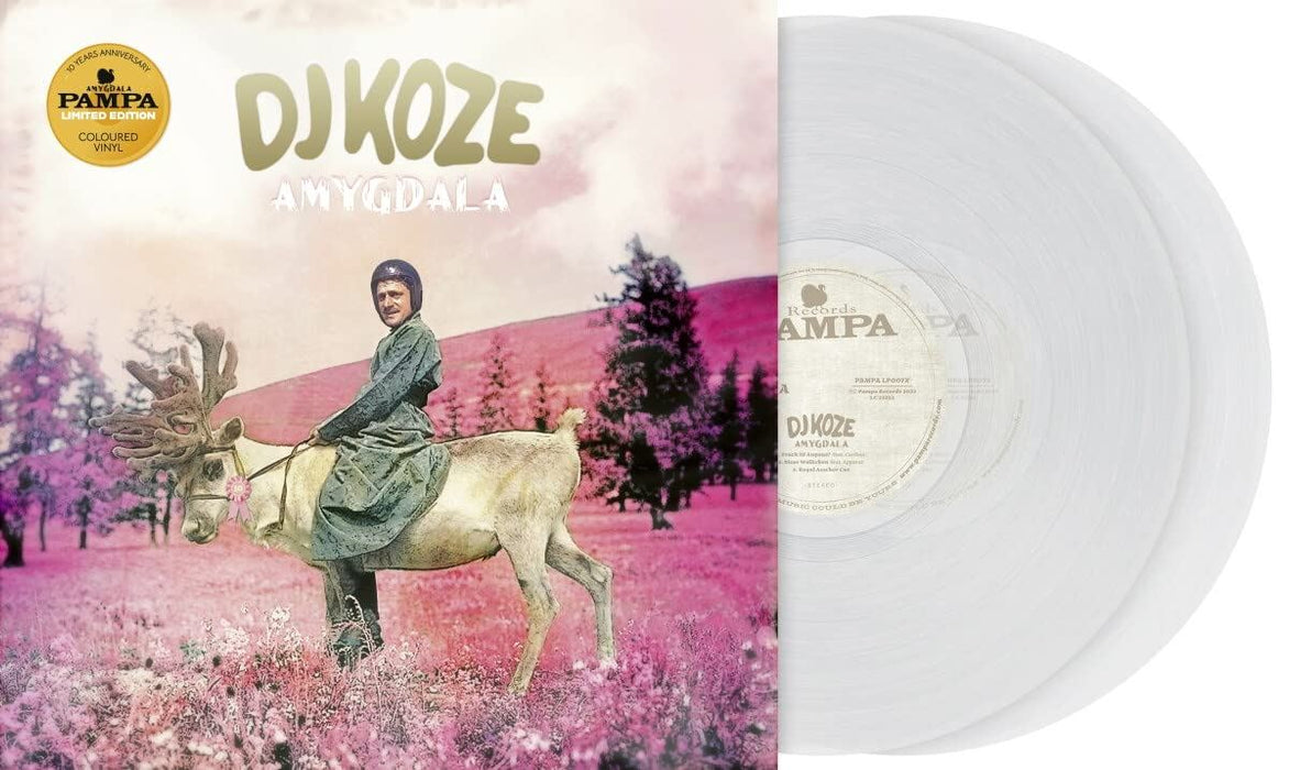 Dj Koze - Amygdala (10Th Anniversary Edition) (Crystal Clear Vinyl) - [Vinyl]