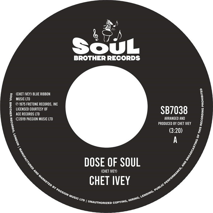 Chet Ivey - Dose Of Soul / Get Down With Geater Part 1 - [Vinyl]