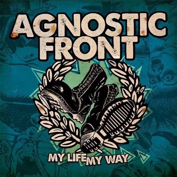 Agnostic Front - My Life My Way (Olive Green/Transparent Blue Vinyl) - [Vinyl]