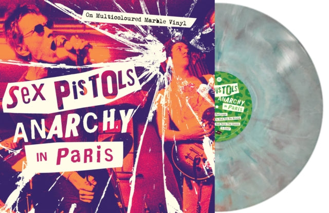 Sex Pistols - Anarchy In Paris (Multi-Colour Marble Vinyl) - [Vinyl]