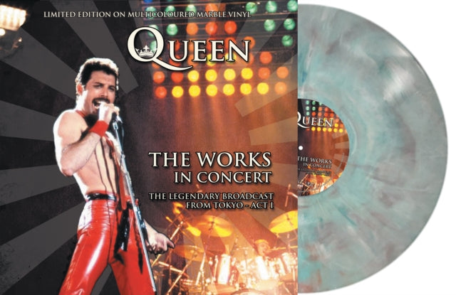 Queen - The Works In Concert (Multi-Colour Marble Vinyl) - [Vinyl]