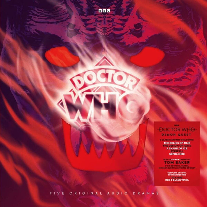 Various Artists - Doctor Who: Demon Quest - 5 Original Audio Dramas (Red/Black Vinyl) - [Vinyl]