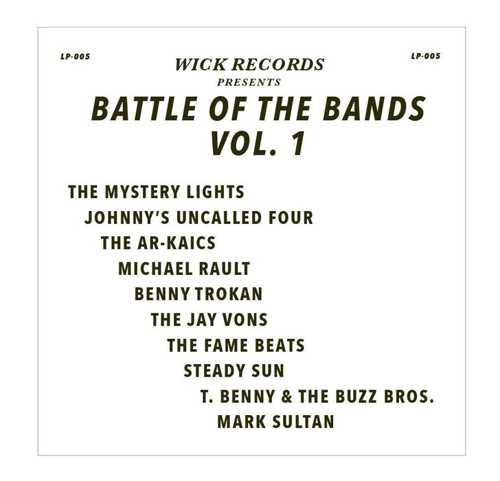 Various Artists - Wick Records: Battle Of The Bands Vol. 1 (Grey Marble Vinyl) - [Vinyl]