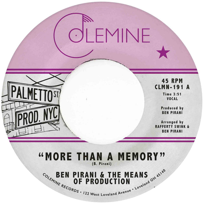 Ben Pirani - More Than A Memory - [Vinyl]