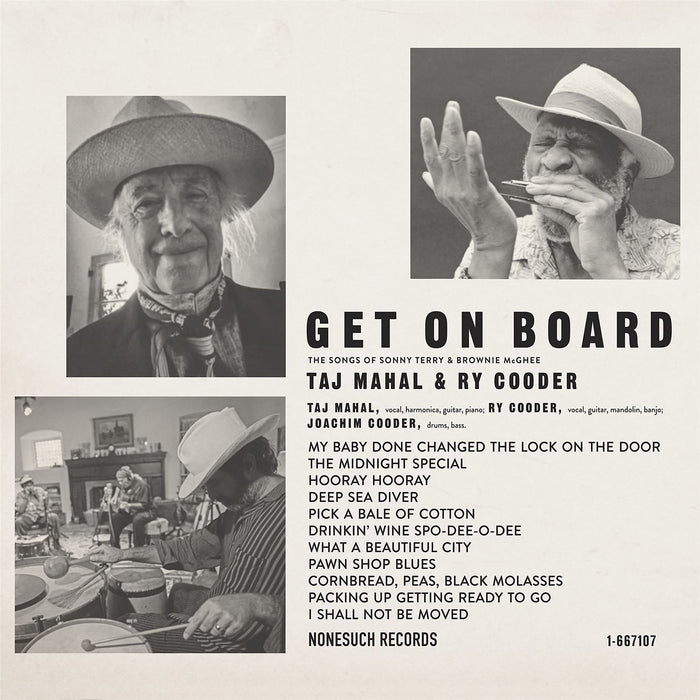 Taj Mahal & Ry Cooder - Get On Board - [Vinyl]