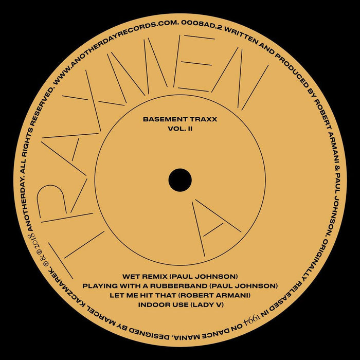 Traxmen - Basement Traxx Vol. 2 - [Vinyl]