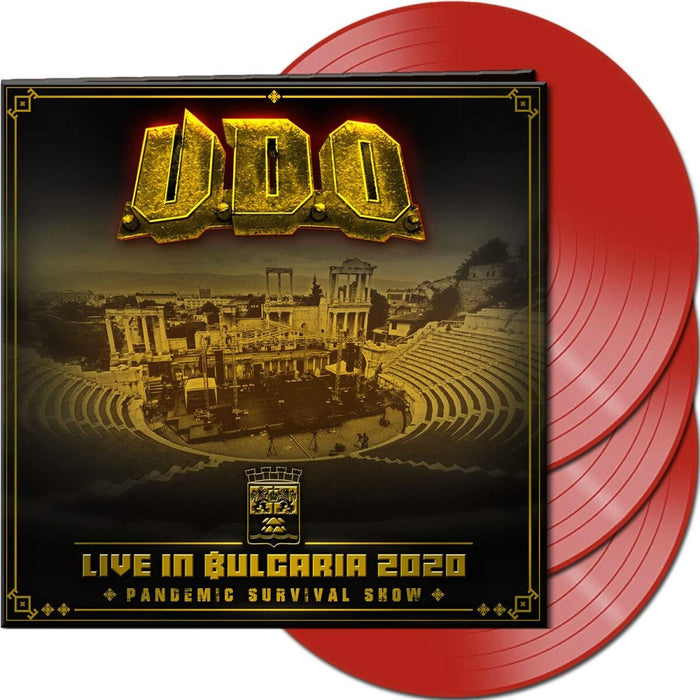 U.D.O. - Live In Bulgaria 2020 - Pandemic Survival Show (Red Vinyl) - [Vinyl]