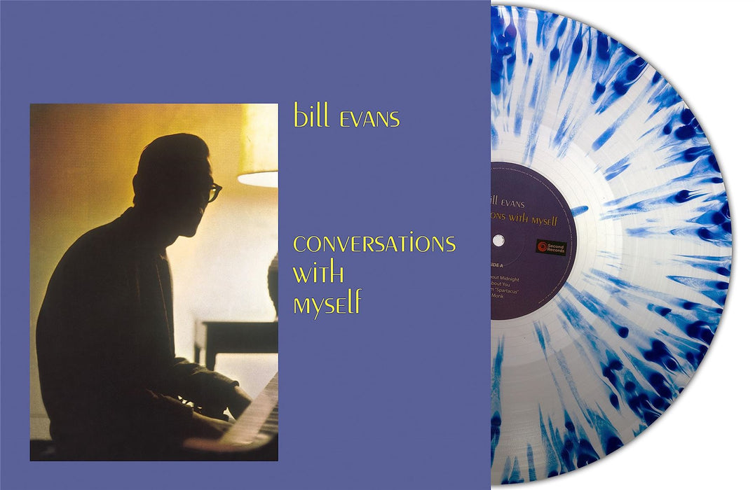 Bill Evans - Conversations With Myself (Clear/Blue Splatter Vinyl) - [Vinyl]