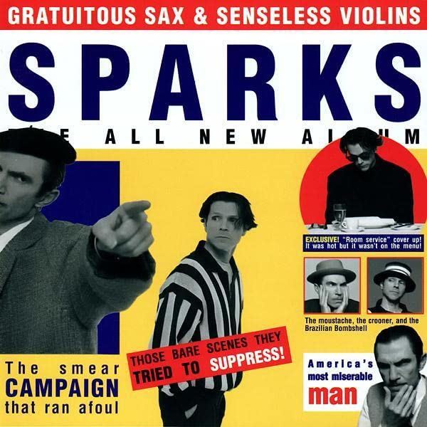 Sparks - Gratuitous Sax & Senseless Violins - [Vinyl]