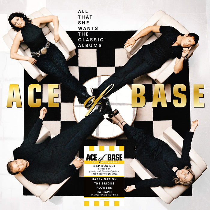 Ace Of Base - All That She Wants - The Classic Albums (Green/Red/Blue/Yellow Vinyl) - [Vinyl]