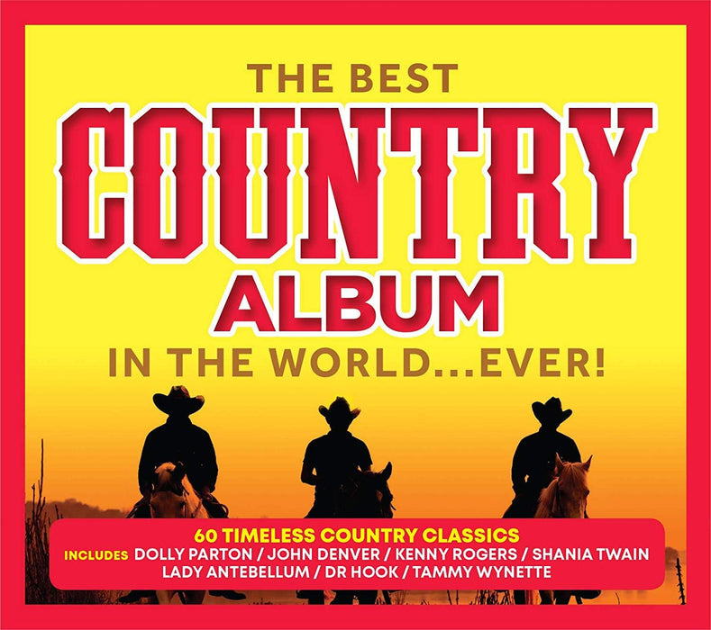 Various Artists - The Best Country Album - 3 CD Set