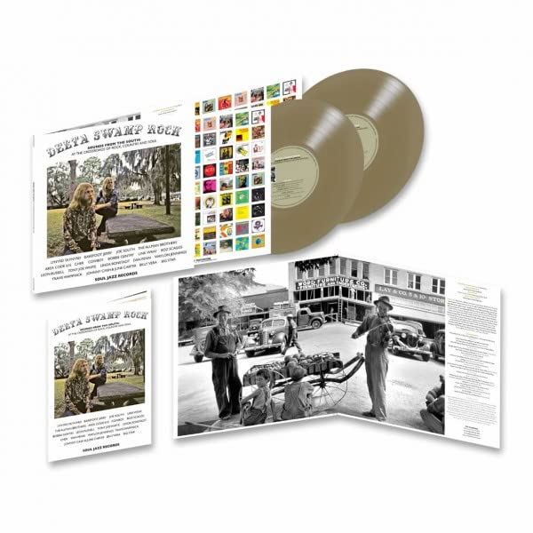 Soul Jazz Records Presents - Delta Swamp Rock - Sounds From The South: At The Crossroads Of Rock. Country And Soul (2023 Gold Vinyl Edition) - [Vinyl]