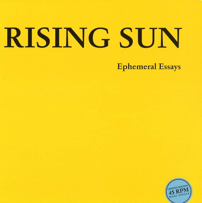 Rising Sun - Ephemeral Essays - [Vinyl]