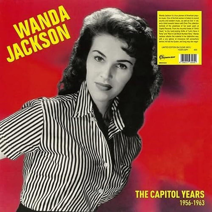 Wanda Jackson - The Capitol Years 1956-1963 (Numbered Edition) (Clear Vinyl) - [Vinyl]