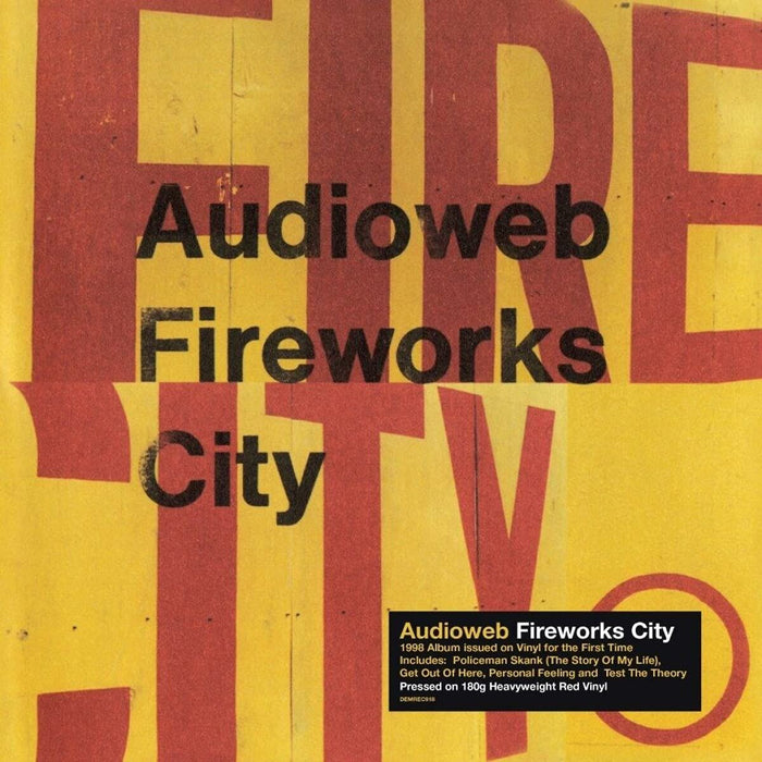 Audioweb - Fireworks City (Red Vinyl) - [Vinyl]