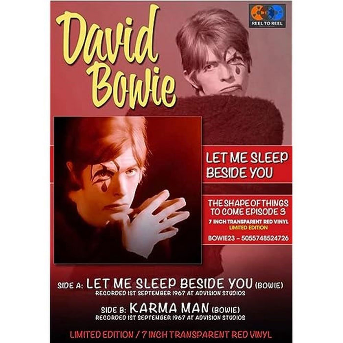 David Bowie - Let Me Sleep Beside You (Red Vinyl) - [Vinyl]