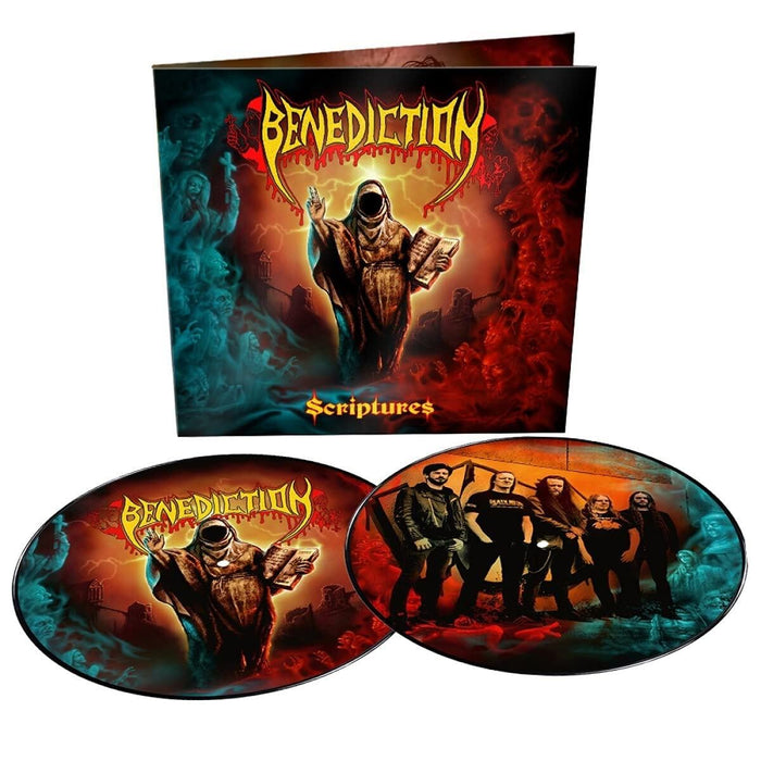 Benediction - Scriptures (Feat. Kam Lee) (2021 Print) (Picture Disc) - [Vinyl]