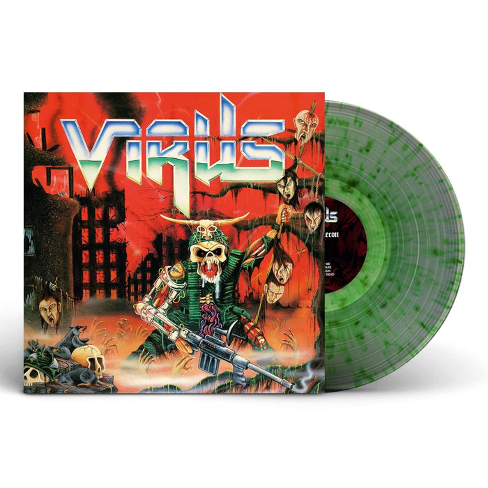 Virus - Force Recon (Clear/Green Splatter Vinyl) - [Vinyl]