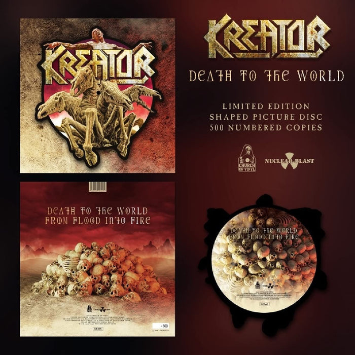 Kreator - Death To The World (Shaped Picture Disc) - [Vinyl]